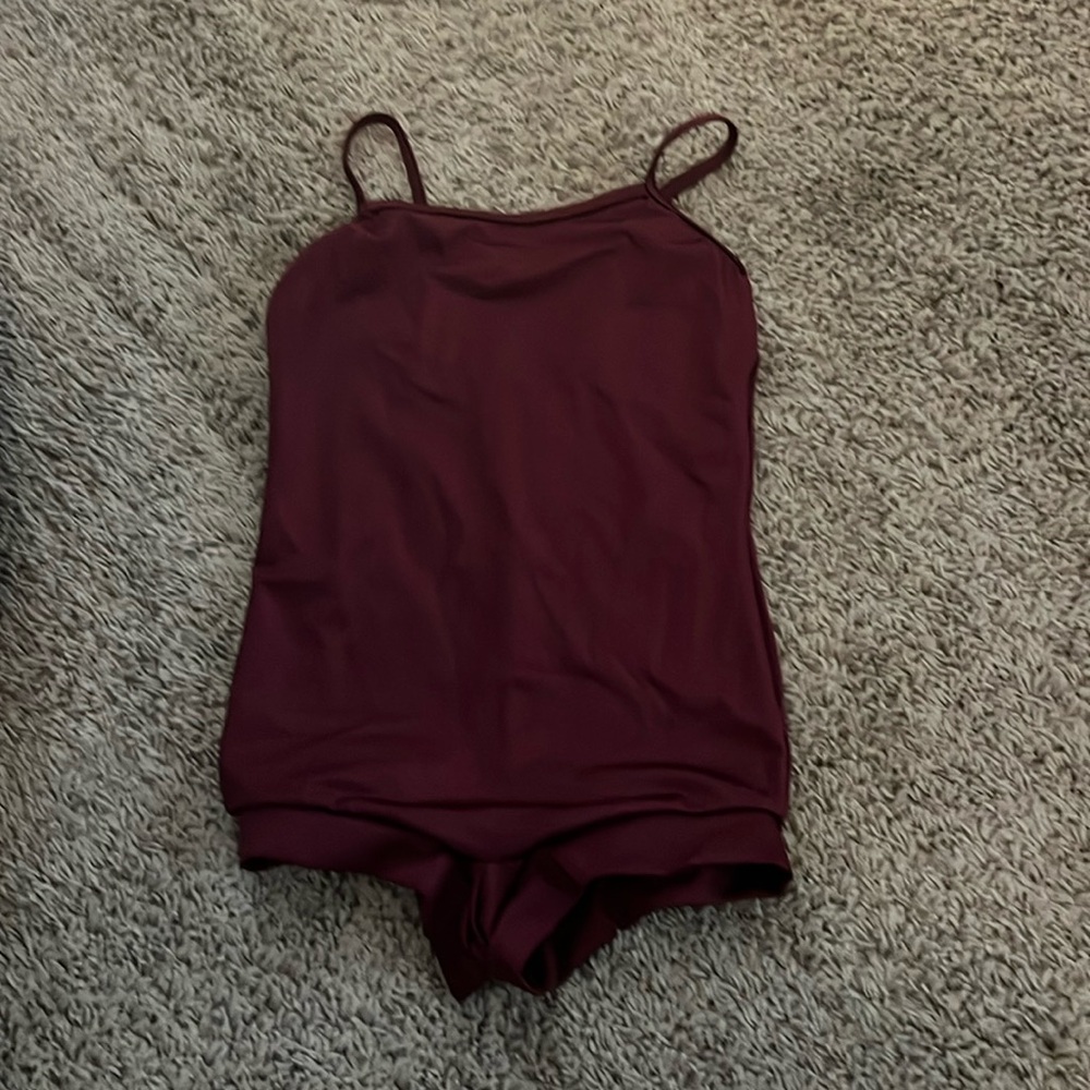 Red leotard child medium